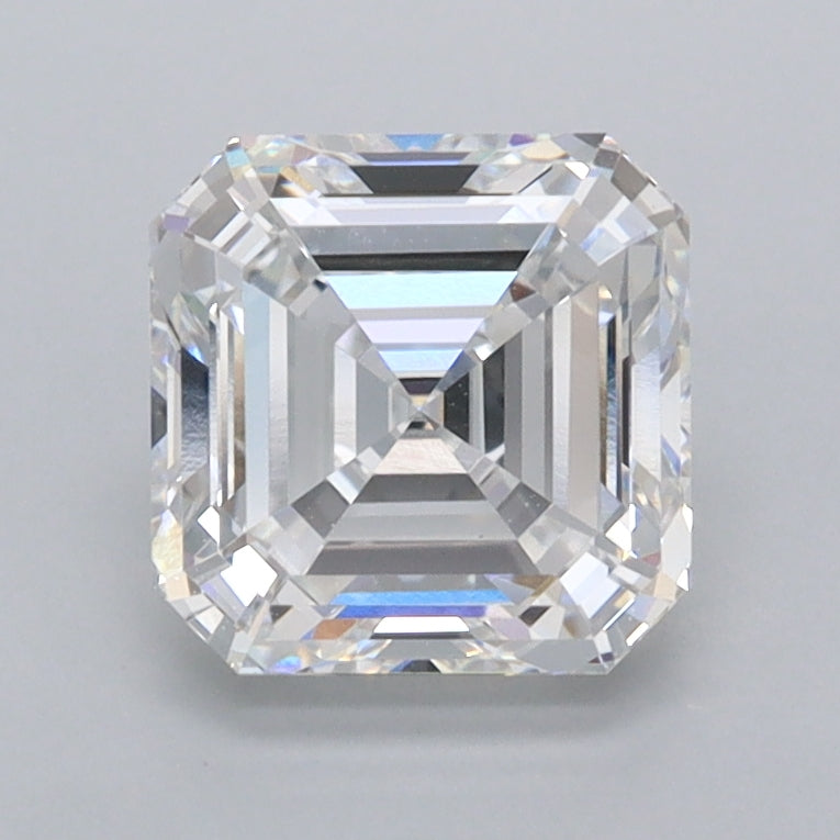 1.74 Carat Asscher Shaped, Ideal Cut, D Color, VVS1 Clarity, IGI Certified Lab Grown Diamond