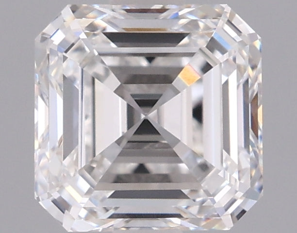 1.56 Carat Asscher Shaped, Ideal Cut, E Color, VVS2 Clarity, IGI Certified Lab Grown Diamond