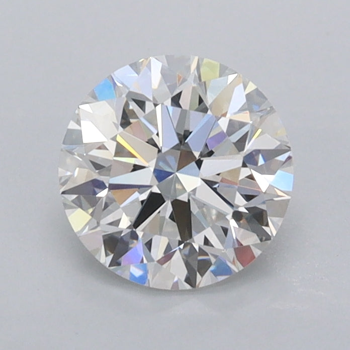 1.00 Carat Round Shaped, Excellent Cut, D Color, VVS2 Clarity, IGI Certified Lab Grown Diamond