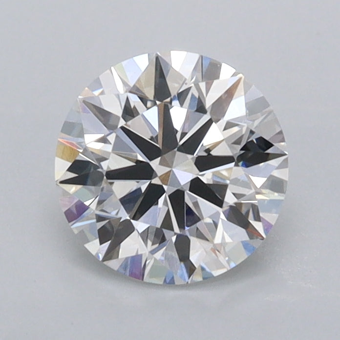 1.03 Carat Round Shaped, Ideal Cut, D Color, VVS2 Clarity, IGI Certified Lab Grown Diamond