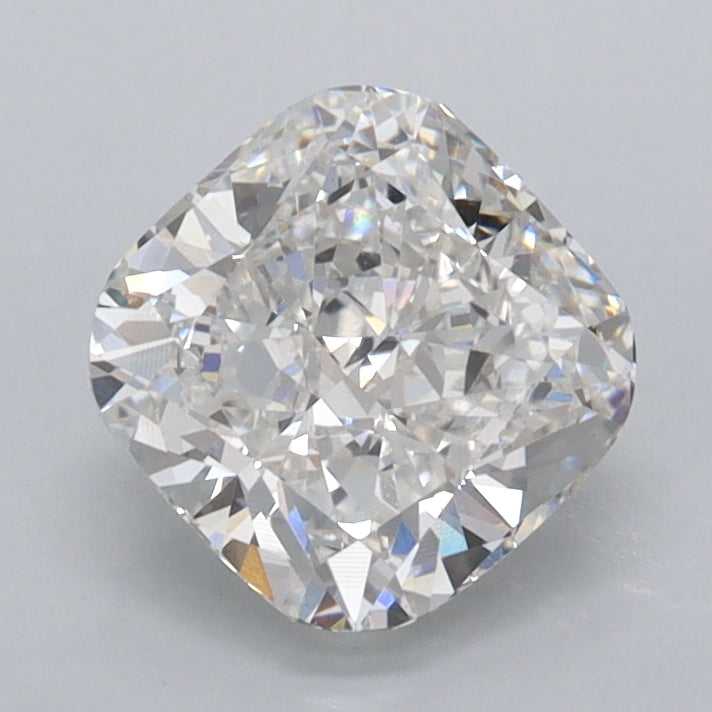 1.50 Carat Cushion Shaped, Ideal Cut, F Color, VS2 Clarity, IGI Certified Lab Grown Diamond