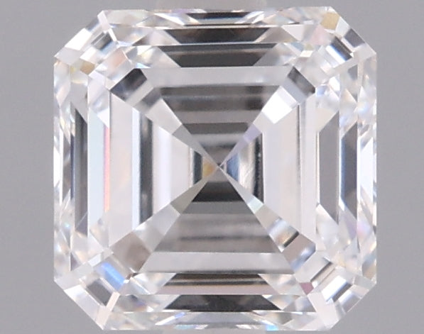 1.51 Carat Asscher Shaped, Ideal Cut, D Color, VVS2 Clarity, IGI Certified Lab Grown Diamond