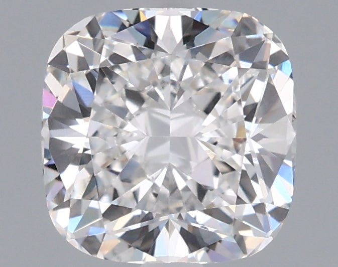 1.50 Carat Cushion Shaped, Ideal Cut, E Color, VS1 Clarity, IGI Certified Lab Grown Diamond
