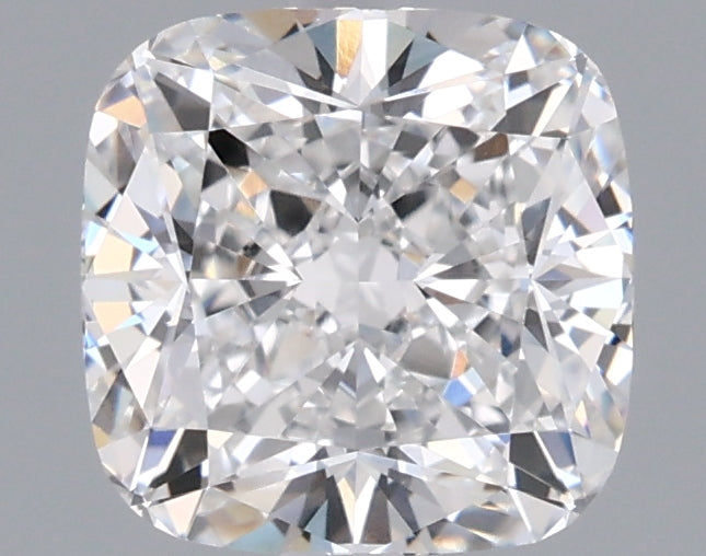 1.52 Carat Cushion Shaped, Ideal Cut, D Color, VVS2 Clarity, IGI Certified Lab Grown Diamond