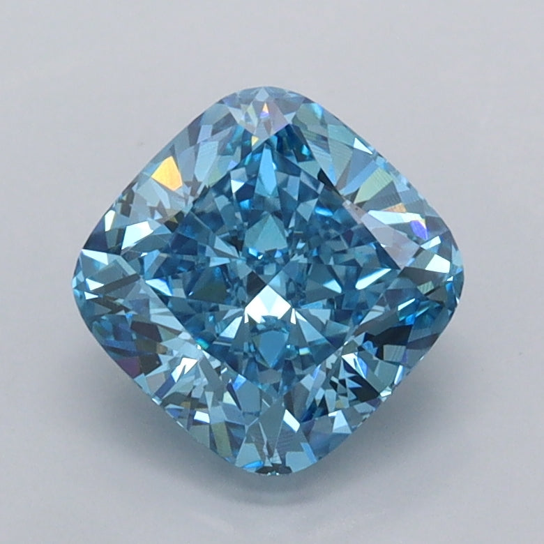 1.52 Carat Cushion Shaped, Ideal Cut, VVS2 Clarity, IGI Certified Lab Grown Diamond