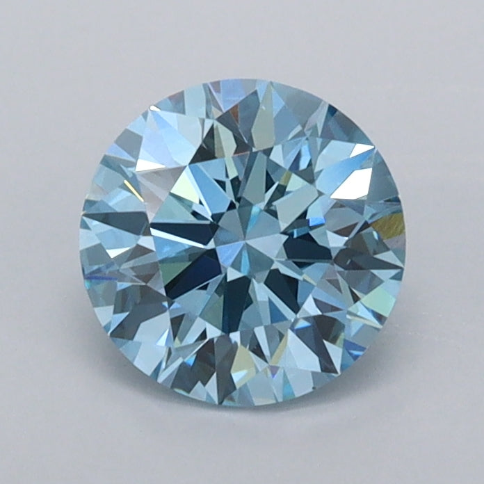 0.97 Carat Round Shaped, Ideal Cut, VVS2 Clarity, IGI Certified Lab Grown Diamond