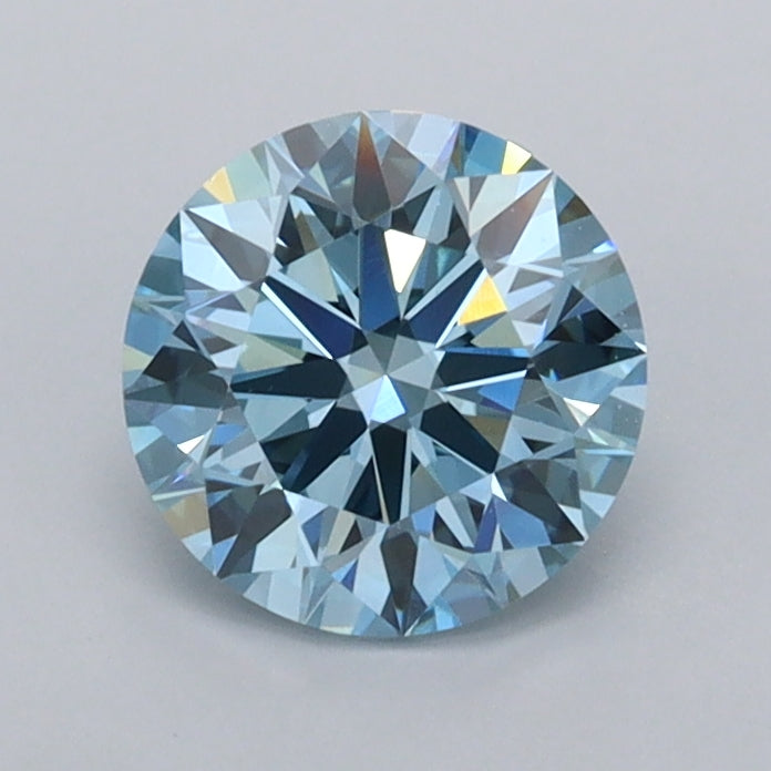 1.02 Carat Round Shaped, Ideal Cut, VVS2 Clarity, IGI Certified Lab Grown Diamond
