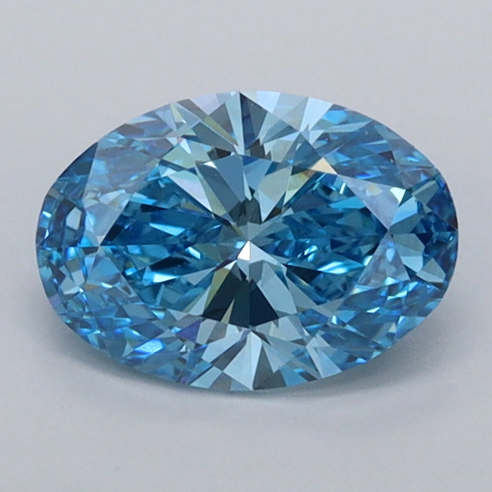 1.05 Carat Oval Shaped, Ideal Cut, VVS2 Clarity, IGI Certified Lab Grown Diamond