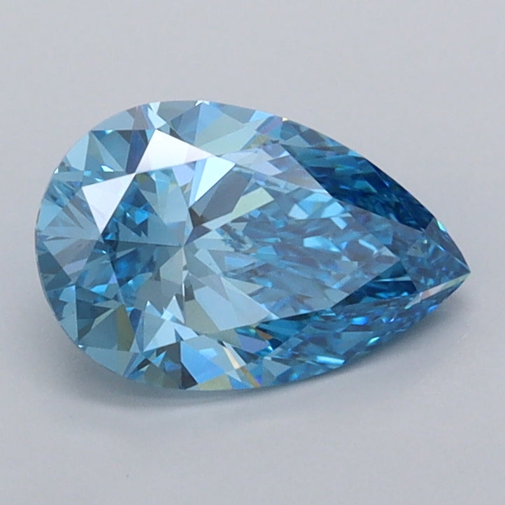 1.03 Carat Pear Shaped, Ideal Cut, VVS2 Clarity, IGI Certified Lab Grown Diamond
