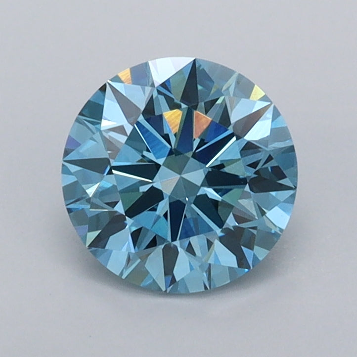 1.02 Carat Round Shaped, Ideal Cut, VVS2 Clarity, IGI Certified Lab Grown Diamond