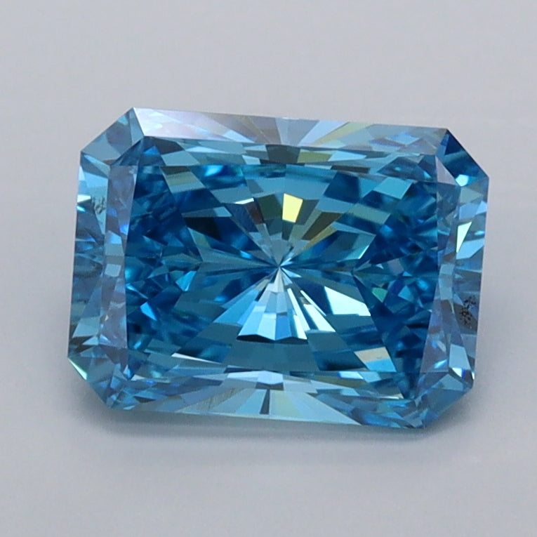 1.50 Carat Radiant Shaped, Excellent Cut, VVS2 Clarity, IGI Certified Lab Grown Diamond
