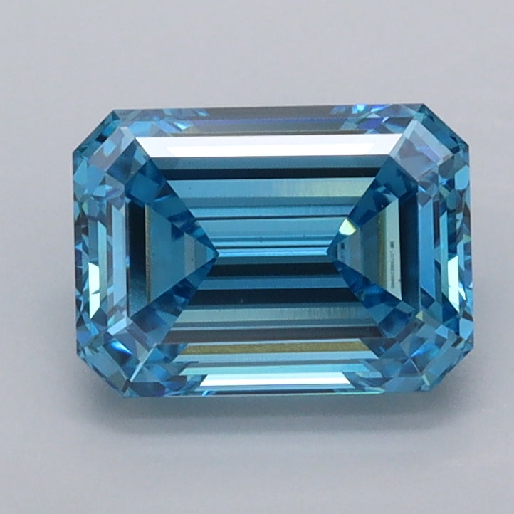 1.53 Carat Emerald Shaped, Ideal Cut, VVS2 Clarity, IGI Certified Lab Grown Diamond