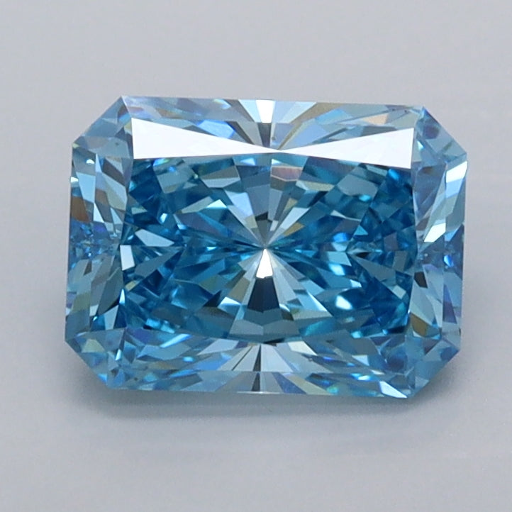 1.43 Carat Radiant Shaped, Ideal Cut, VVS2 Clarity, IGI Certified Lab Grown Diamond