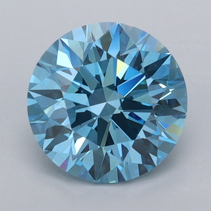 1.51 Carat Round Shaped, Ideal Cut, VVS2 Clarity, IGI Certified Lab Grown Diamond