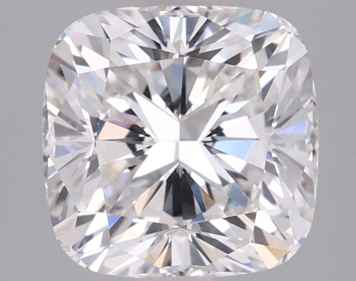 2.03 Carat Cushion Shaped, Ideal Cut, E Color, VVS2 Clarity, IGI Certified Lab Grown Diamond
