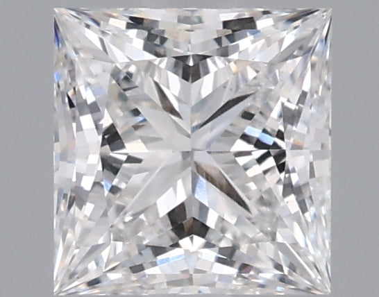 1.02 Carat Princess Shaped, Ideal Cut, E Color, VVS2 Clarity, IGI Certified Lab Grown Diamond