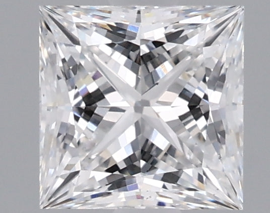 1.03 Carat Princess Shaped, Ideal Cut, E Color, VS1 Clarity, IGI Certified Lab Grown Diamond