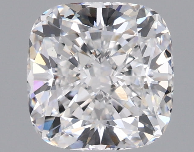 1.57 Carat Cushion Shaped, Ideal Cut, E Color, VVS2 Clarity, IGI Certified Lab Grown Diamond