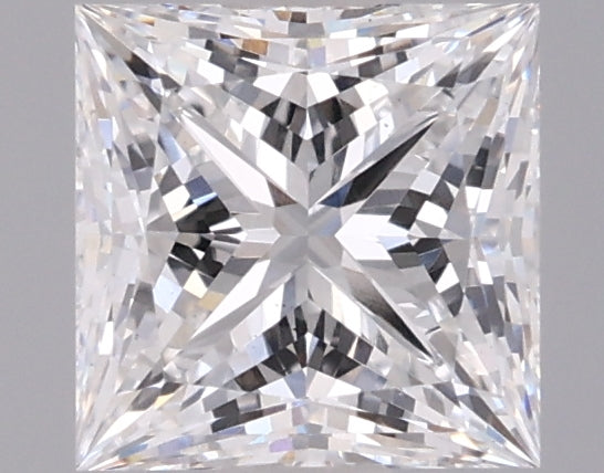 1.03 Carat Princess Shaped, Ideal Cut, E Color, VS1 Clarity, IGI Certified Lab Grown Diamond
