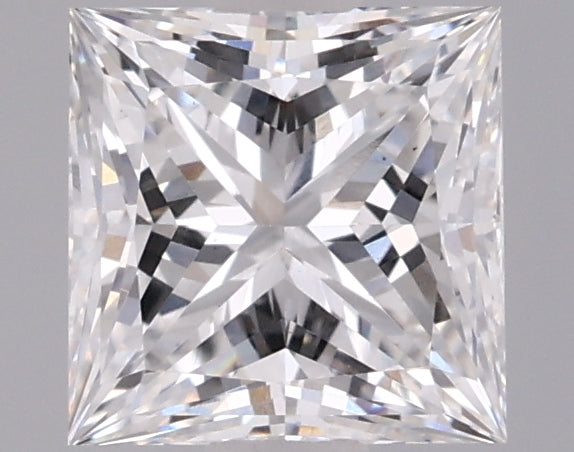1.09 Carat Princess Shaped, Ideal Cut, E Color, VS1 Clarity, IGI Certified Lab Grown Diamond