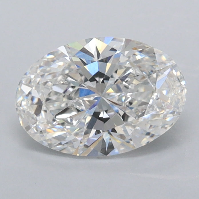 1.02 Carat Oval Shaped, Ideal Cut, E Color, VVS2 Clarity, IGI Certified Lab Grown Diamond
