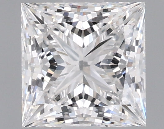 1.02 Carat Princess Shaped, Ideal Cut, E Color, VVS1 Clarity, IGI Certified Lab Grown Diamond