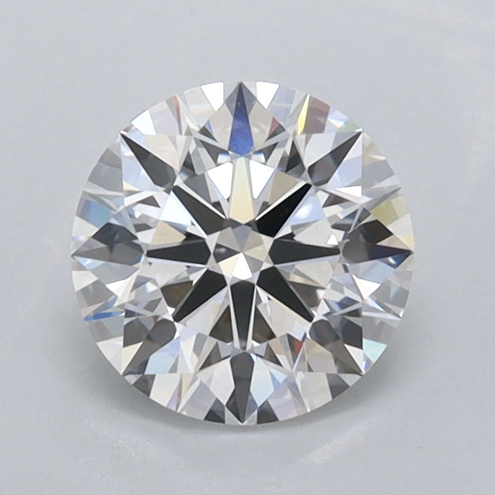 1.07 Carat Round Shaped, Ideal Cut, D Color, VVS2 Clarity, IGI Certified Lab Grown Diamond