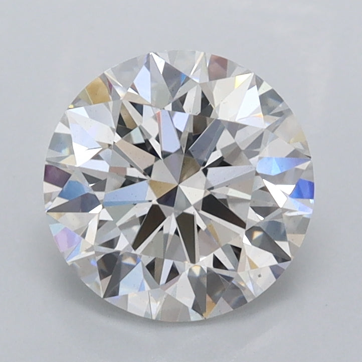 1.53 Carat Round Shaped, Ideal Cut, E Color, VS2 Clarity, IGI Certified Lab Grown Diamond