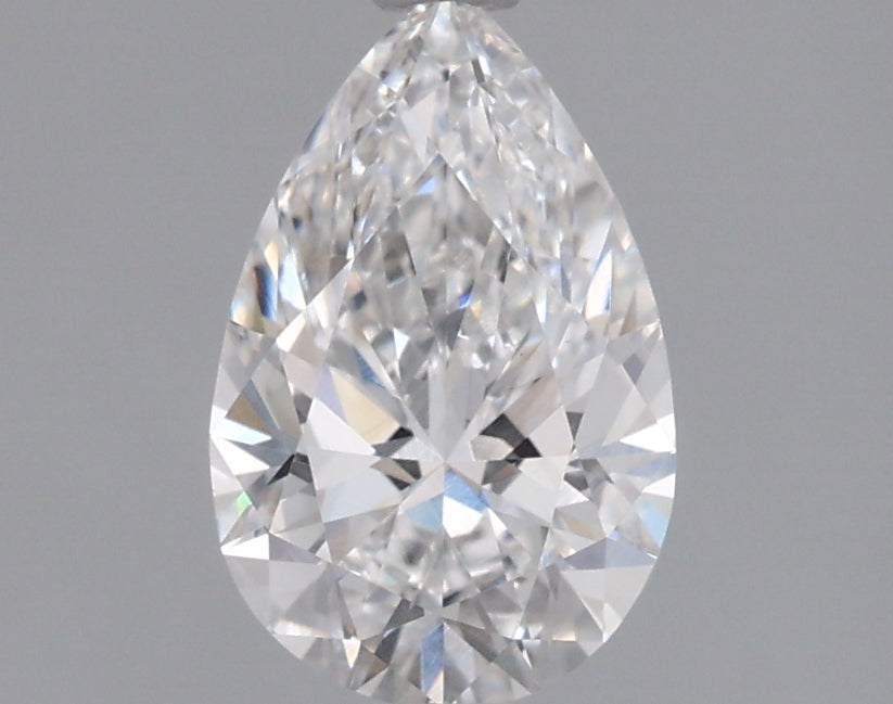 1.00 Carat Pear Shaped, Ideal Cut, E Color, VVS2 Clarity, IGI Certified Lab Grown Diamond