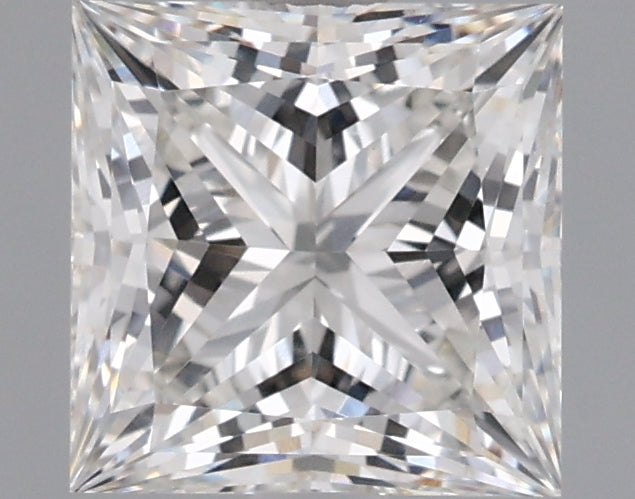 1.56 Carat Princess Shaped, Ideal Cut, F Color, VVS2 Clarity, IGI Certified Lab Grown Diamond