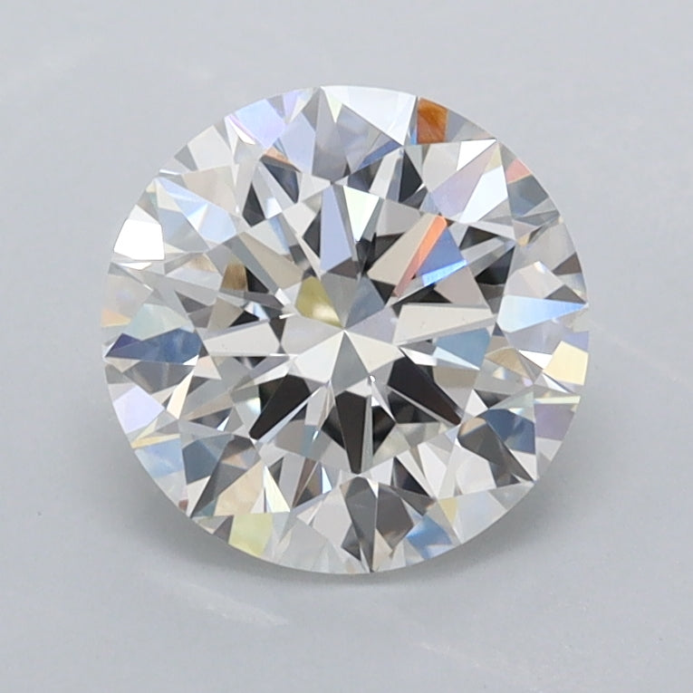 1.50 Carat Round Shaped, Ideal Cut, E Color, VVS2 Clarity, IGI Certified Lab Grown Diamond