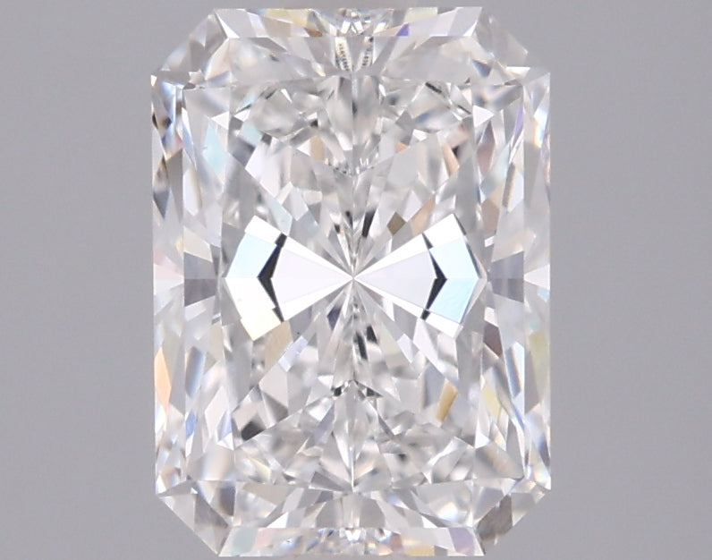 2.02 Carat Radiant Shaped, Excellent Cut, E Color, VVS2 Clarity, IGI Certified Lab Grown Diamond