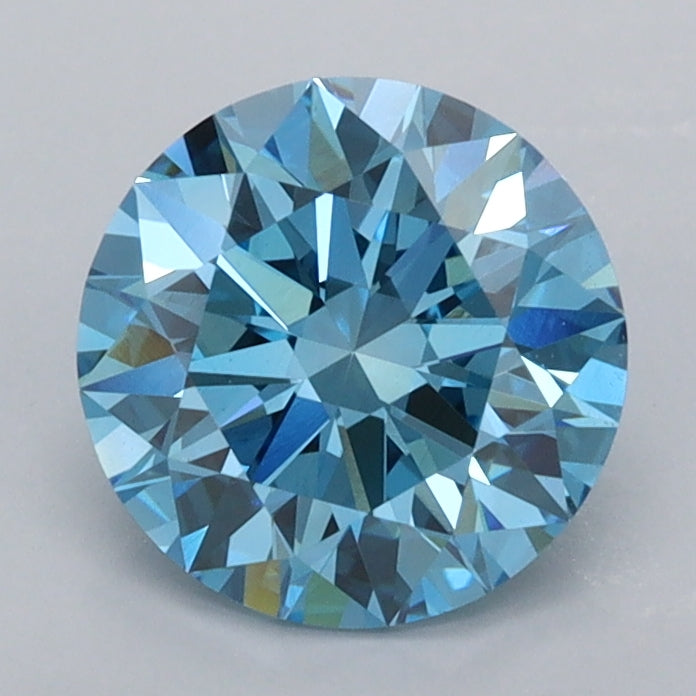 1.56 Carat Round Shaped, Ideal Cut, VVS2 Clarity, IGI Certified Lab Grown Diamond