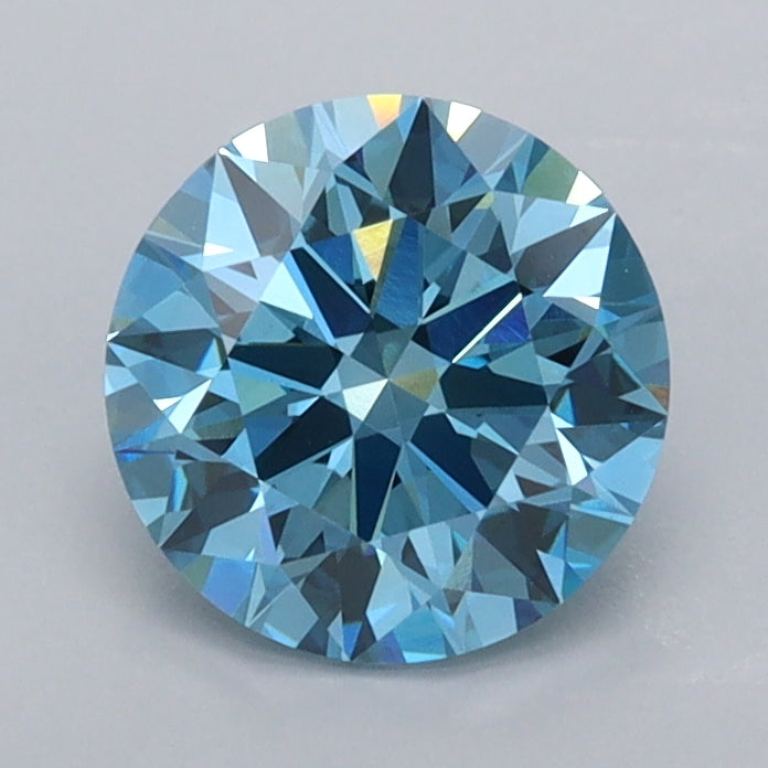 1.30 Carat Round Shaped, Ideal Cut, VVS2 Clarity, IGI Certified Lab Grown Diamond