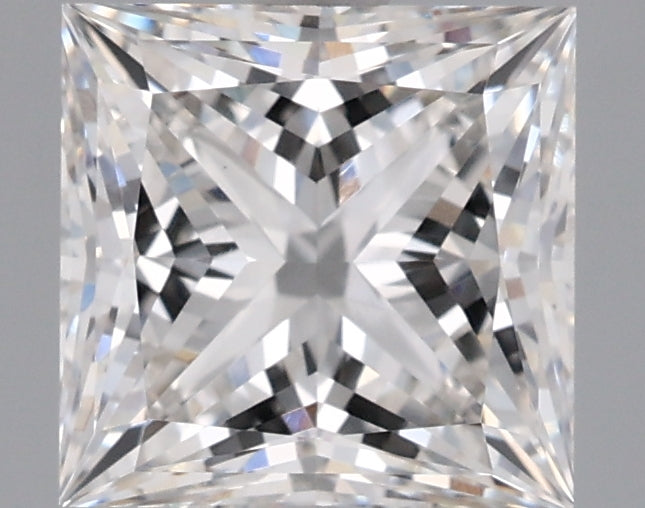 2.01 Carat Princess Shaped, Ideal Cut, G Color, VVS2 Clarity, IGI Certified Lab Grown Diamond