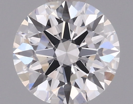 0.56 Carat Round Shaped, Ideal Cut, D Color, VVS2 Clarity, IGI Certified Lab Grown Diamond