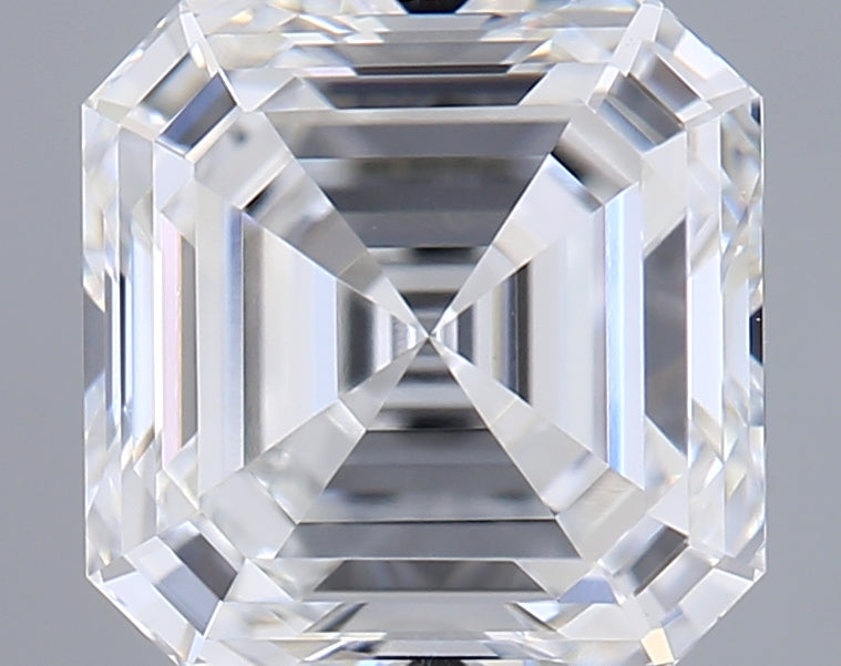 1.33 Carat Asscher Shaped, Ideal Cut, E Color, VVS1 Clarity, IGI Certified Lab Grown Diamond