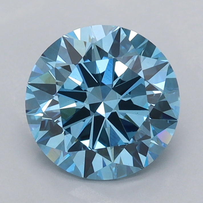 1.50 Carat Round Shaped, Excellent Cut, VS1 Clarity, IGI Certified Lab Grown Diamond