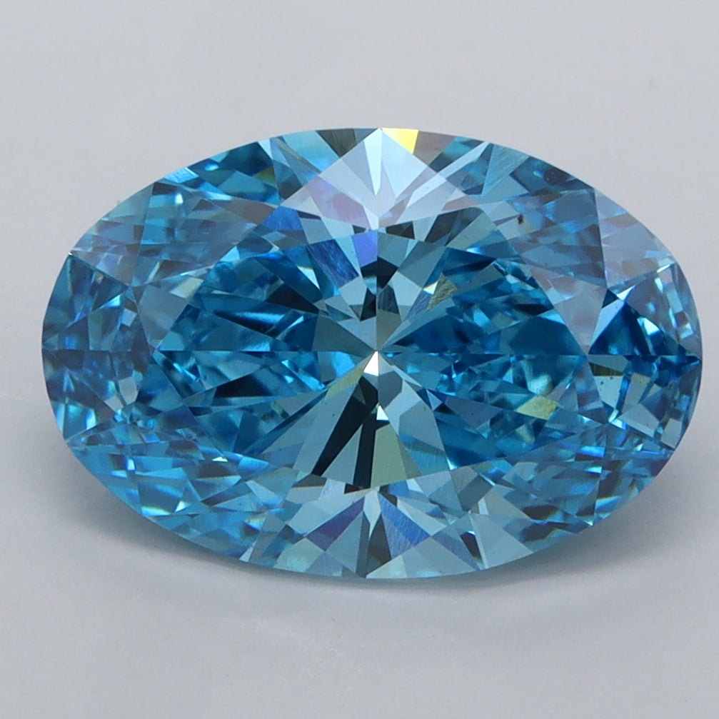 3.57 Carat Oval Shaped, Ideal Cut, VS1 Clarity, IGI Certified Lab Grown Diamond
