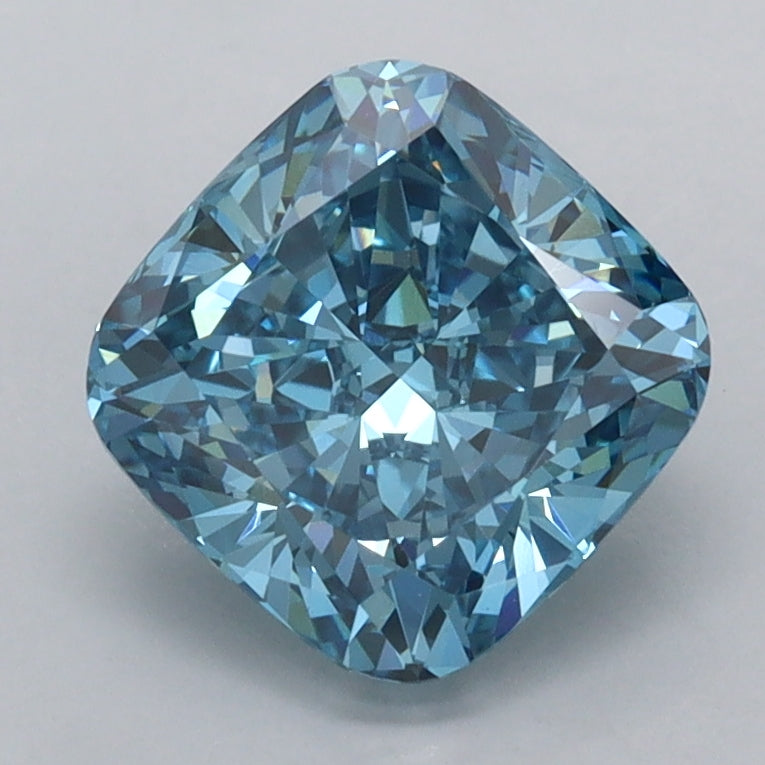 2.05 Carat Cushion Shaped, Ideal Cut, VVS2 Clarity, IGI Certified Lab Grown Diamond