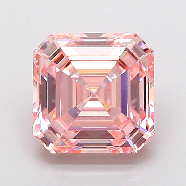 1.56 Carat Asscher Shaped, Ideal Cut, VVS2 Clarity, IGI Certified Lab Grown Diamond