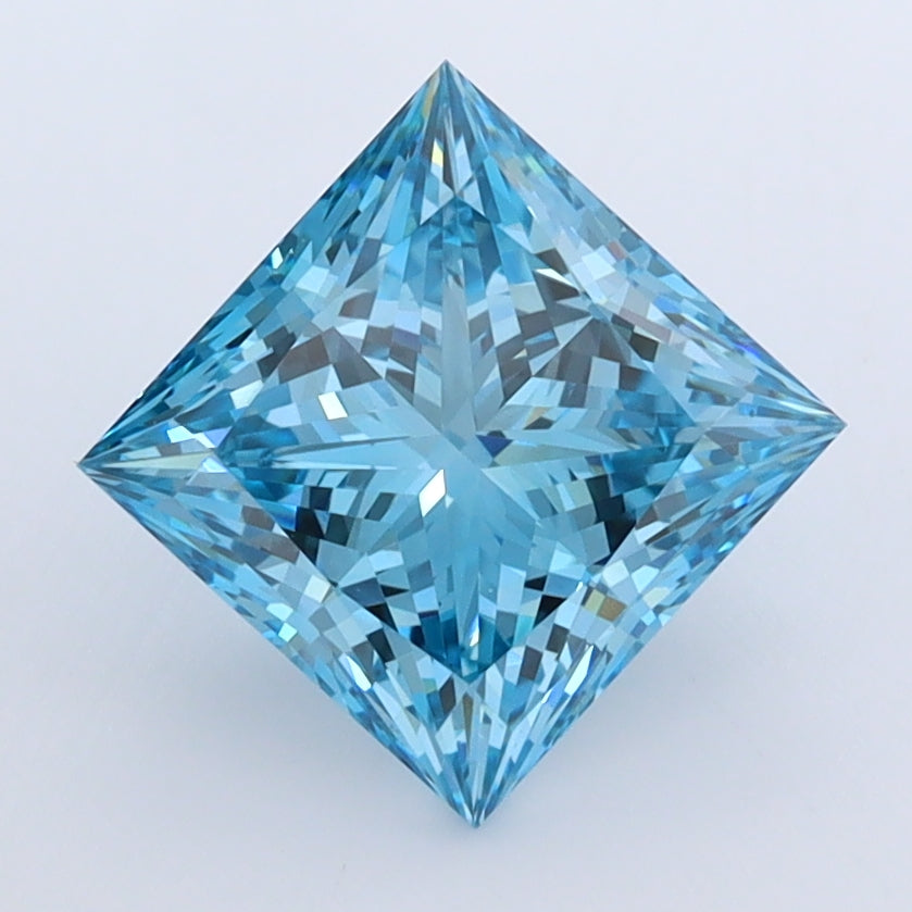 1.95 Carat Princess Shaped, Ideal Cut, VVS2 Clarity, IGI Certified Lab Grown Diamond
