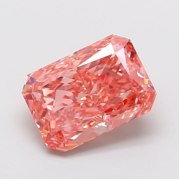 3.00 Carat Radiant Shaped, Ideal Cut, VS1 Clarity, IGI Certified Lab Grown Diamond