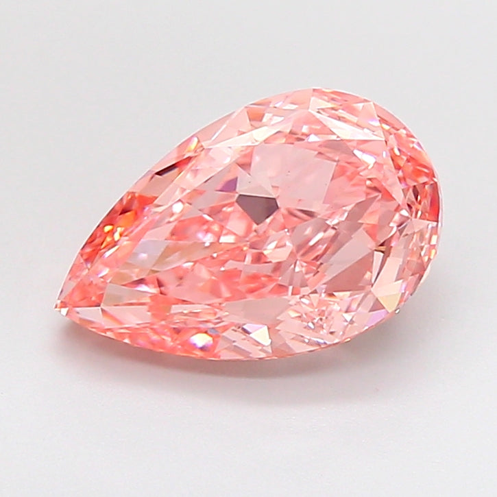 3.72 Carat Pear Shaped, Excellent Cut, VS1 Clarity, IGI Certified Lab Grown Diamond