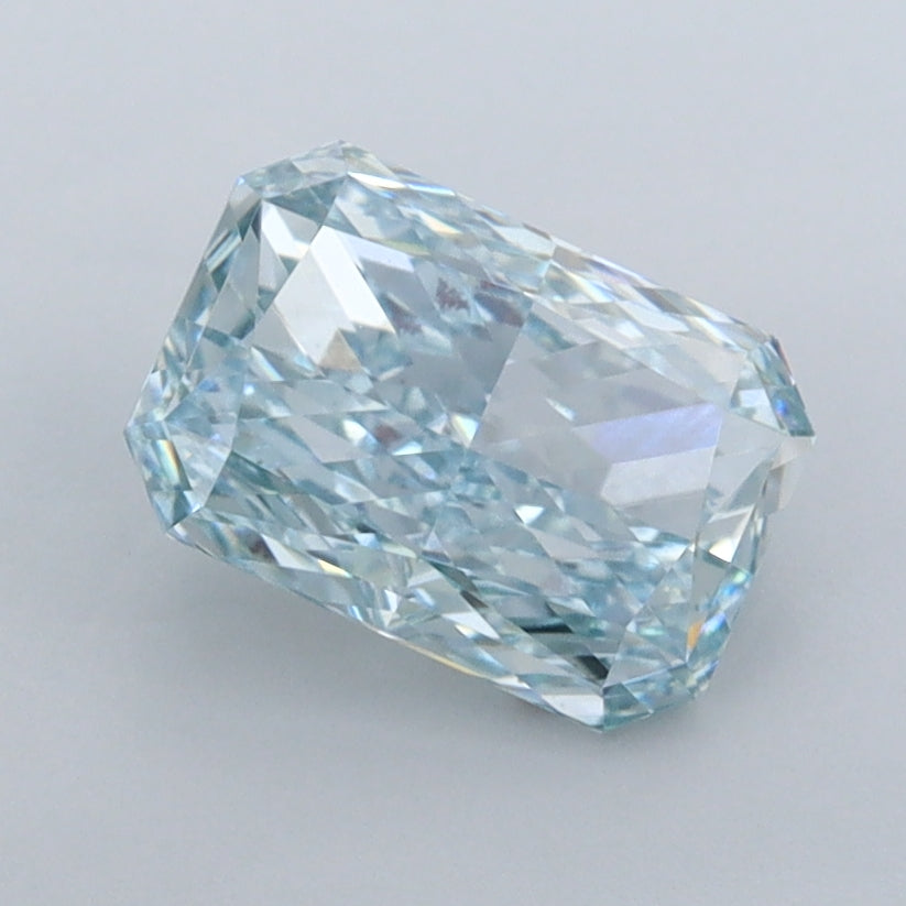 1.41 Carat Radiant Shaped, Excellent Cut, VVS2 Clarity, IGI Certified Lab Grown Diamond