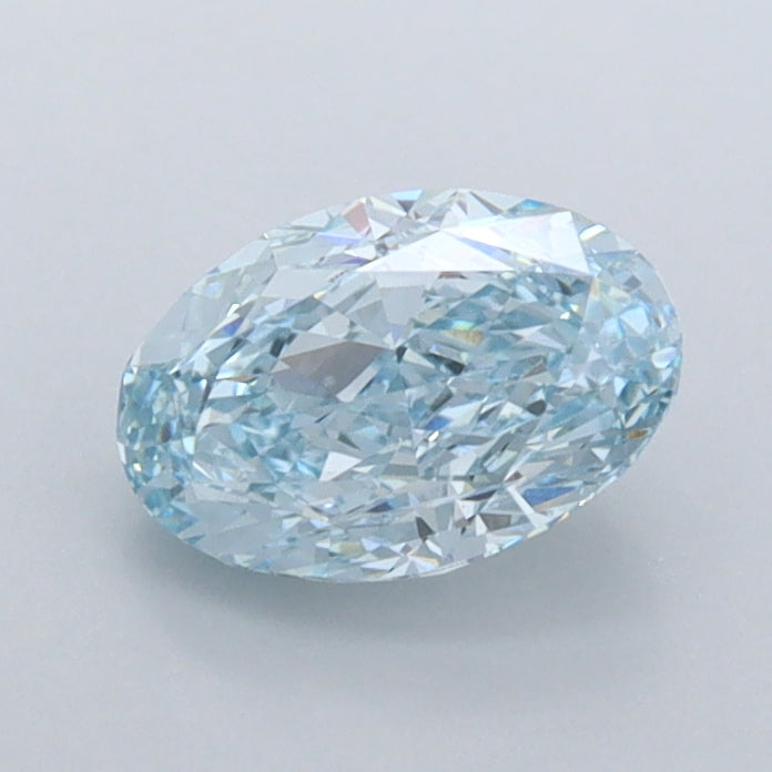 0.97 Carat Oval Shaped, Very Good Cut, VVS2 Clarity, IGI Certified Lab Grown Diamond
