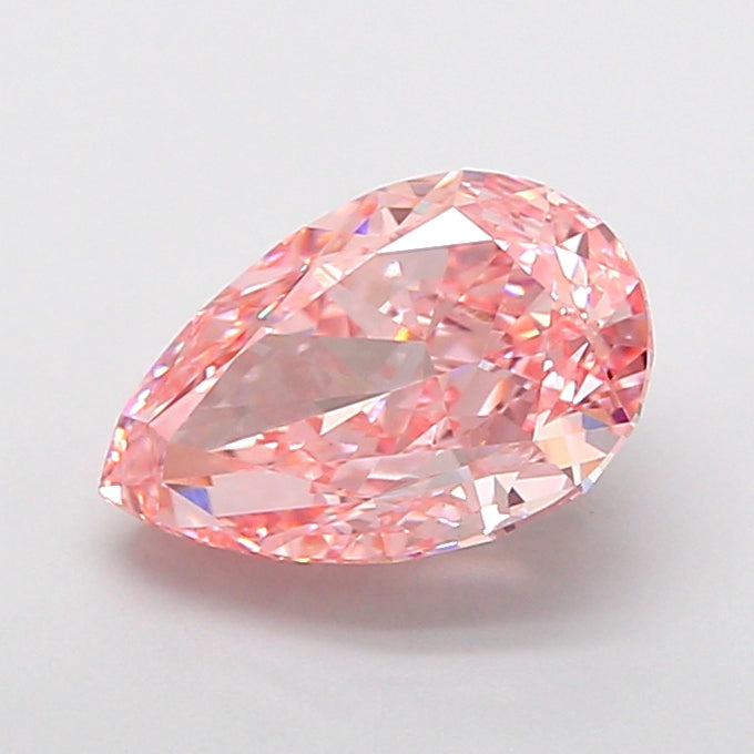 2.46 Carat Pear Shaped, Very Good Cut, VVS2 Clarity, IGI Certified Lab Grown Diamond