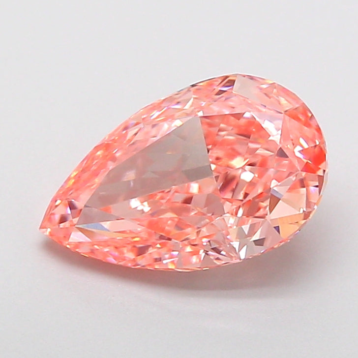 1.86 Carat Pear Shaped, Excellent Cut, VVS2 Clarity, IGI Certified Lab Grown Diamond