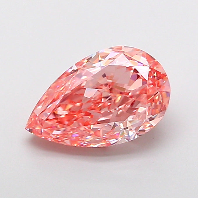 2.03 Carat Pear Shaped, Very Good Cut, VVS2 Clarity, IGI Certified Lab Grown Diamond