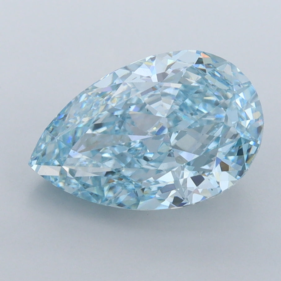 2.73 Carat Pear Shaped, Very Good Cut, VS1 Clarity, IGI Certified Lab Grown Diamond